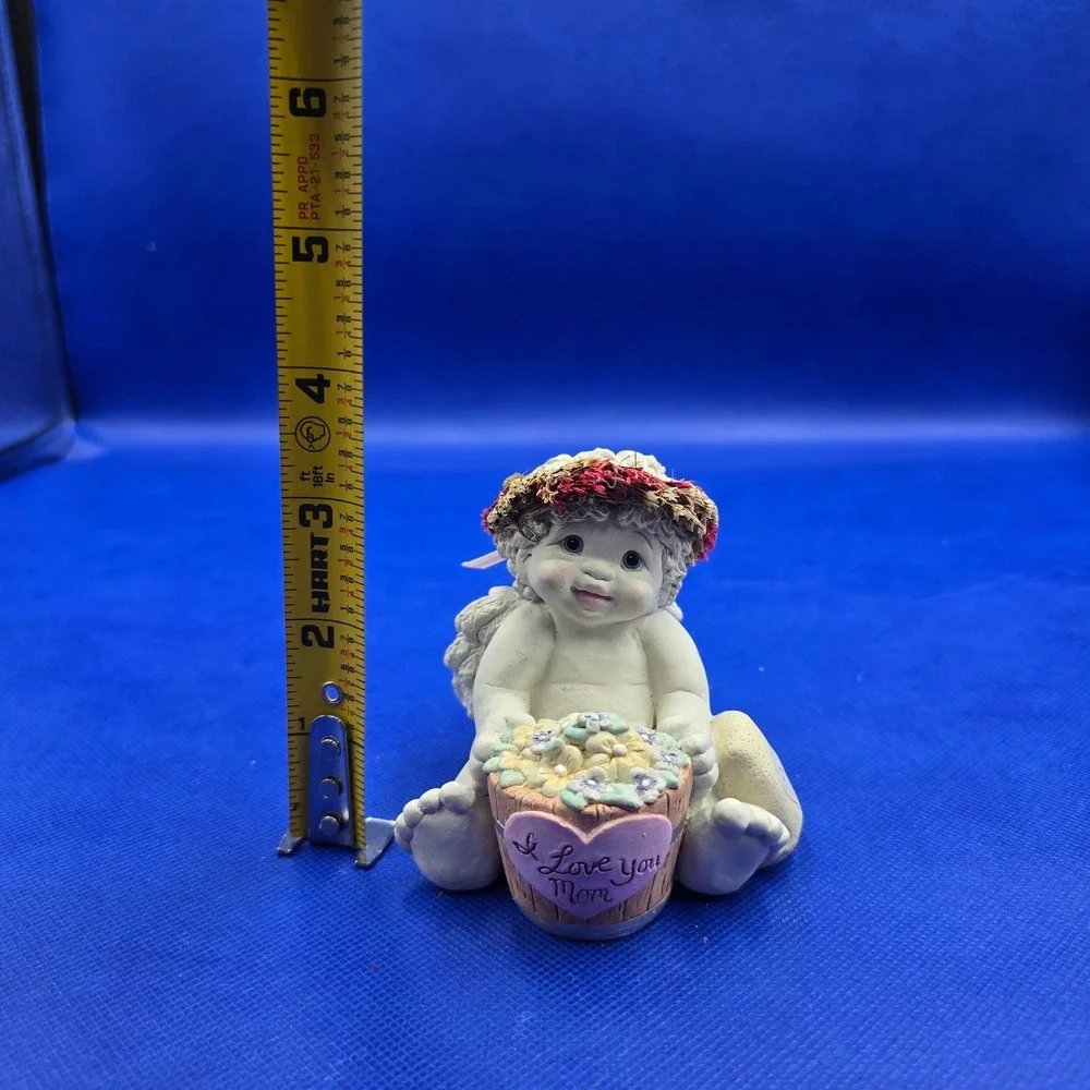 Dreamsicles I Love You Mom Angel Cherub Figurine 10706 Kristin 2000 Vintage y2k